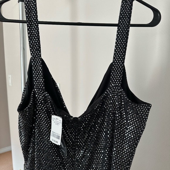 Metallic knit Jump Suit - palazzo - Picture 3 of 4